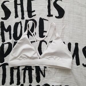 White Victoria's Secret Sexy Sports Bra